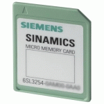 SINAMICS G110D, CARTE MMC/SD SIEMENS