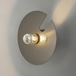 WEVER & DUCRÉ LIGHTING WEVER & DUCRÉ MIRRO 1.0 MUR 30CM NOIR/CHROME