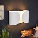 FLOS FOGLIO APPLIQUE MURALE, BLANC