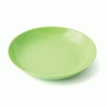 ASSIETTE CREUSE 20.5CM CLASSIQUE MELAMINE VERTE