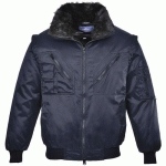 BLOUSON PILOTE À MANCHES AMOVIBLES PJ10 BLEU FONCÉ M - PORTWEST