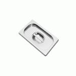 COUVERCLE INOX PLEIN POUR GN1/4