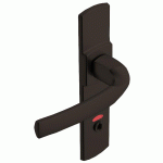 ENSEMBLE SUR PLAQUE ARTIS ENTRAXE 195MM DIAMANT NOIR CONDAMNATION VOYANT - VACHETTE - 086480
