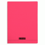 LOT DE 10 - CAHIER PIQUÉ 8000 POLYPRO A4 96 PAGES PETITS CARREAUX 90 G - ROUGE