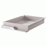 LOT DE 15 TIROIRS E.CLEN GRIS H 6 CM