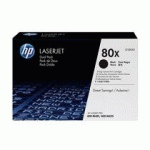 TONER HP 80X - CE280XD NOIR PACK DE 2