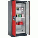 ARMOIRE SÉCURITÉ Q-CLASSIC-90 Q90.195.090 GRIS/ROUGE