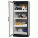 ARMOIRE SÉCURITÉ Q-DISPLAY-30 Q30.195.086.WDFW GRIS/ROUGE - MANUTAN COLLECTIVITÉS