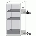 ARMOIRE SCLASSIC90-BAC-1268X596-GAUCHE-EPOXY-JAUNE-2