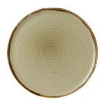 ASSIETTE À PIZZA ROND BEIGE PORCELAINE Ø 31,8 CM HARVEST DUDSON