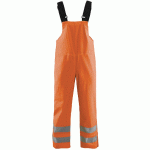 COTTE DE PLUIE HAUTE VISIBILITÉ TAILLE S ORANGE FLUO - MANUTAN COLLECTIVITÉS