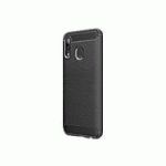DLH COQUE SILICONE NOIRE POUR SAMSUNG GALAXY A40 (SM-A405)