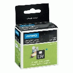 ETIQUETTE 25 X 12 MM DYMO - 2 ROULEAUX DE 500