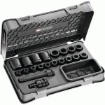 FACOM 1 COFFRET DE DOUILLES IMPACT 1/2 POUCES 12 PANS FACOM
