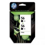 HP CARTOUCHE ENCRE NO 56 PACK2 NOIR C9502AE