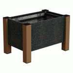 JARDINIÈRE FLORALU 61X40X40 CM URBECOSI - IPRA/ALU ROUILLE - URBEMOB