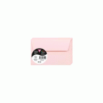 LOT DE 3 - PAQUET DE 20 ENVELOPPES POLLEN 90X140MM 120G/M2 - ROSE