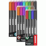 LOT DE 6 - MARQUEUR PERMANENT 