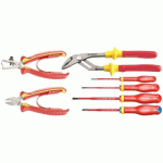 PACK DE 3 PINCES + 4 TOURNEVIS ISOLÉS 1000V FACOM