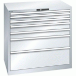 ARMOIRE 7 TIROIRS 1023X725X1000MM-CHARGE 200KG-GRIS - LISTA