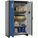 ARMOIRE SÉCURITÉ Q-CLASSIC-30 Q30.195.116 GRIS/BLEU - MANUTAN COLLECTIVITÉS