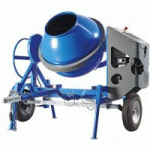 BÉTONNIÈRE THERMIQUE PROFESSIONNELLE - 360 LITRES