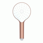 DOUCHETTE À MAIN CUIVRÉE - 1 JET - DIAMÈTRE 120 MM - ANTI DÉPÔT CALCAIRE WENKO