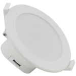 DOWNLIGHT LED ROND SPÉCIAL IP44 10W COUPE Ø 88MM BLANC FROID 5000K 120º