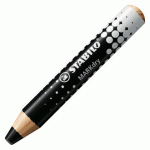 LOT DE 5 - CRAYON MARQUEUR EFFAÇABLE À SEC STABILO MARKDRY NOIR