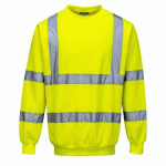 PORTWEST B303 SWEATSHIRT HAUTE VISIBILITÉ JAUNE - TAILLE XXXL