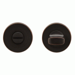 ROSACE 3 PIÈCES RONDE OPTIQUE BRONZE ANTIQUE EZ1332 BORD DROIT - CONDAMNATION KARCHER DESIGN