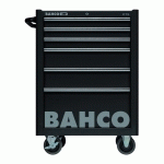 BAHCO - SERVANTE CLASSIQUE C75 AVEC 6 TIROIRS NOIR CHARGE 600 KG 986 X 501 X 763 MM - 1475K6BLACK