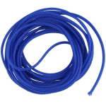 5M 4MM CABLE TRESSE CABLE GAINE MANCHE MANCHON HARNAIS BLEU