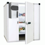CHAMBRE FROIDE POSITIVE DELTANA ÉP.60 MM AVEC SOL  140X140 H.185.5CM GROUPE GM1/P