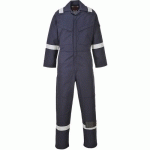 COMBINAISON RÉSISTANT FLAMME ABERDEEN FF50 BLEU FONCÉ 48 - PORTWEST