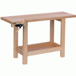 ETABLI DE BRICOLEUR 1 PRESSE HORIZONTALE 1500 X 500 MM - MANUTAN COLLECTIVITÉS