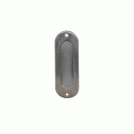 POIGNÉE CUVETTE INOX OVALE 120 - IN012NEW