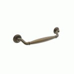 POIGNÉE DE MEUBLE RUSTIQUE - 12423 - EN ZAMAK - BRONZE COSMA