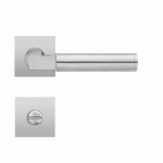 POIGNÉES DE PORTE SUR ROSACES CARRÉES AFFLEURANTES EP L31Q TASMANIA -CONDAMNATION KARCHER DESIGN