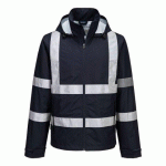 PORTWEST F442 VESTE DE PLUIE LÉGÈRE IONA PLIABLE MARINE FONCÉ - TAILLE XL