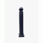 POTEAU FLEXIBLE PARKING - À BOULE - À FIXER - NOIR - D100 - H800 VISO
