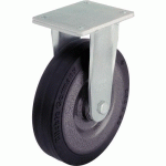 ROULETTE FIXE D=360MM F=950KG CORPS ACIER BDG CAOUTCHOUC - BLICKLE