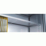 TABLETTE SUPPLÉMENTAIRE ALUMINIUM POUR ARMOIRE À RIDEAUX GÉNÉRIC / ECO-CONÇUE CLASSIQUE ET DÉCOR L 120 CM