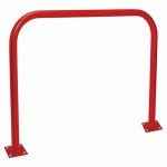 ARCEAU DE PROTECTION SIMPLE 1.50 M PLATINES- ZINC ROUGE 3020 - PROCITY