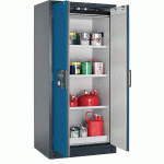 ARMOIRE SÉCURITÉ Q-CLASSIC-90 Q90.195.090 GRIS/BLEU - MANUTAN COLLECTIVITÉS