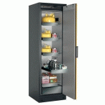 ARMOIRE SÉCURITÉ Q-PEGASUS-90 Q90.195.060.WDACR GRIS/JAUNE - ASECOS