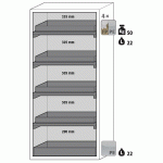 ARMOIRE SÉCURITÉ S-PHOENIX-90 S90.196.090.FWAS JAUNE - MANUTAN COLLECTIVITÉS