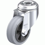 BLICKLE - ROULETTE PIVOTANTE Ø 80MM BANDAGE CAOUTCHOUC SBR 80KG - LKRA-VPA 80G