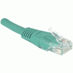CORDON RJ45 CATÉGORIE 6 U/UTP VERT - 15 M