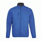 VESTE HOMME ZIPPÉE SOFTSHELL EN POLYESTER ROYAL